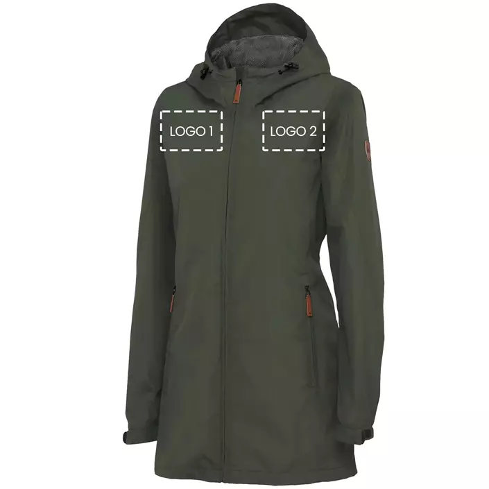 Pitch Stone skaljacka dam med logotryck, , large image number 1