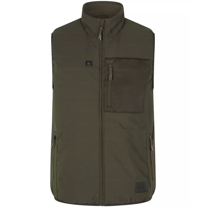 Seeland Celcius Heat vattert vest, Pine green, large image number 0
