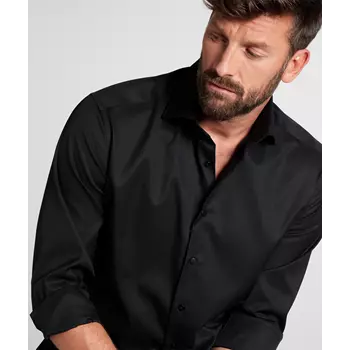 Eterna Cover Modern fit shirt, Black