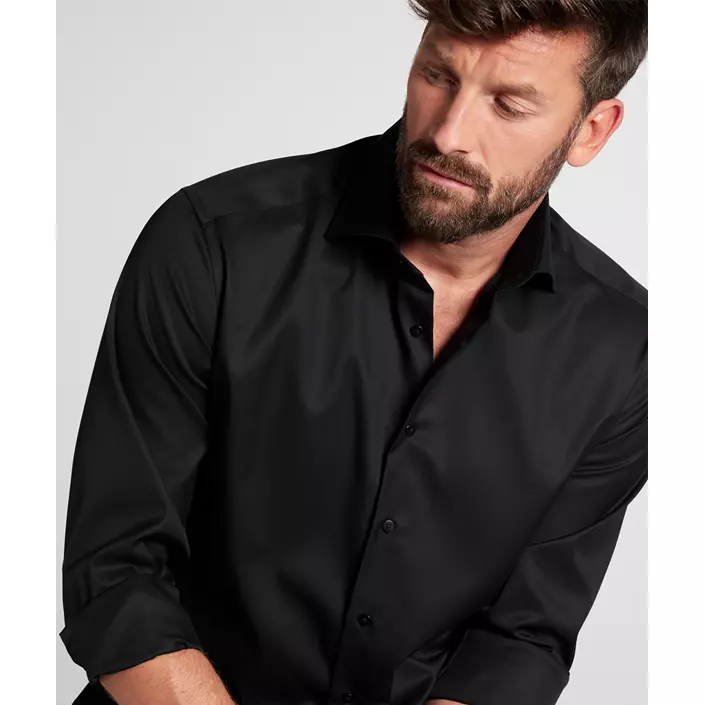 Eterna Cover Modern fit skjorta, Black, large image number 1