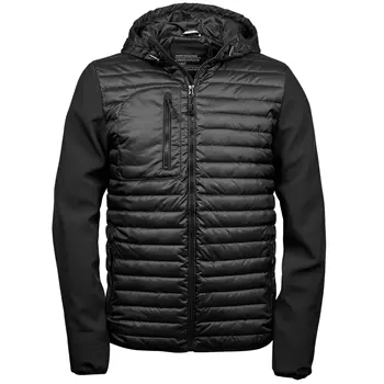 Tee Jays Hooded Crossover jacket, Black