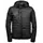 Tee Jays Hooded Crossover jacket, Black, Black, swatch