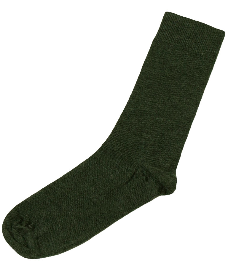 Joha&nbsp;str&oslash;mper med uld, Gr&oslash;n&nbsp;Melange