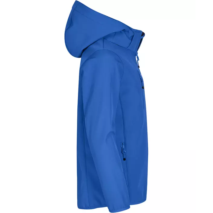 Clique Classic softshell jacket for kids, Royal Blue, large image number 3