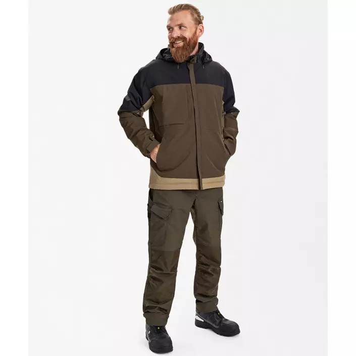 Engel Entire vinterjacka, Forest Green/Black, large image number 4