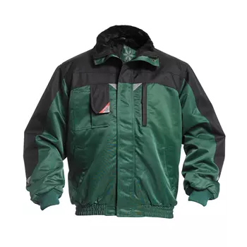 Engel pilot jacket, Green/Black