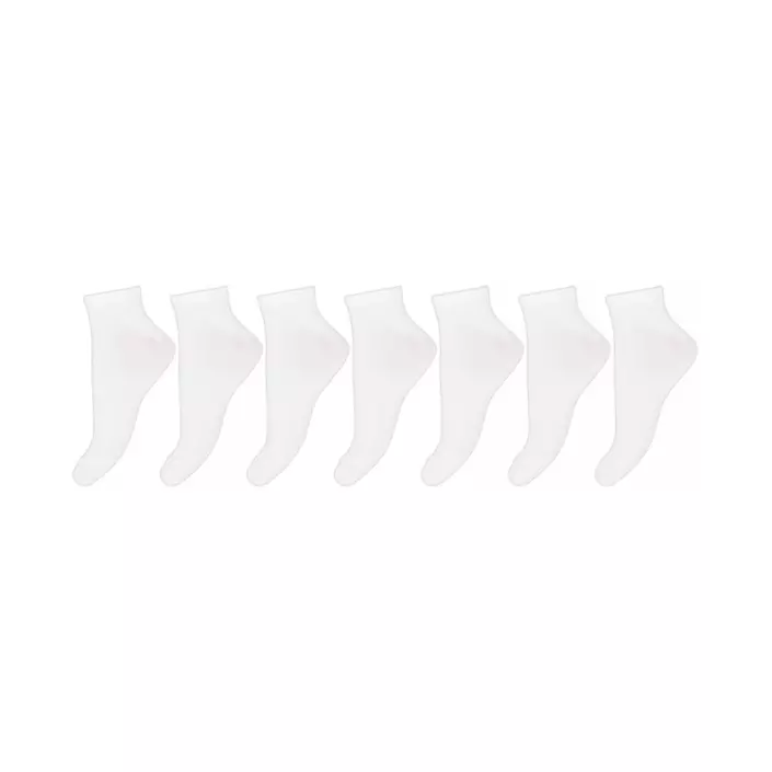 Decoy 7-pack sneaker women's socks, White, White, large image number 0