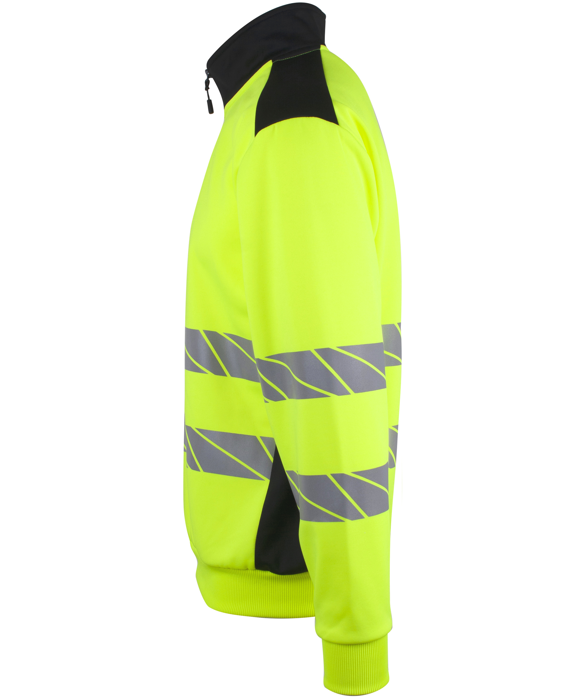 YOU Farum sweatshirt half-zip, Hi-Vis Yellow, large image number 3