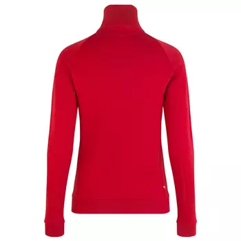 ID cardigan with zipper women's, Red