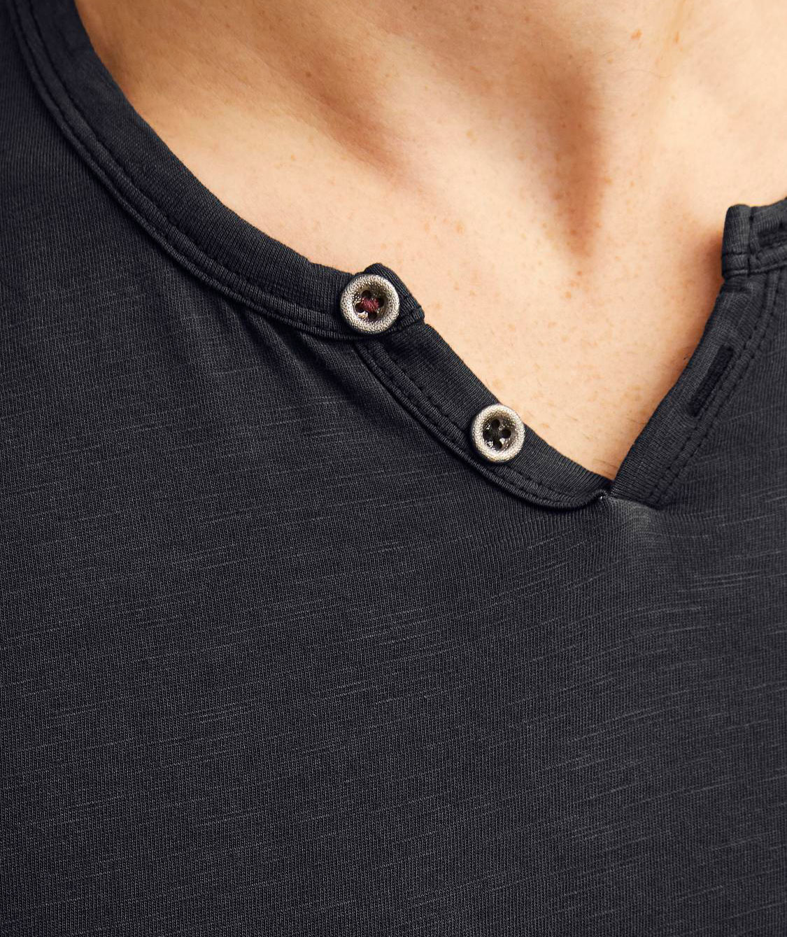 Jack & Jones JJESPLIT T-shirt, Black, large image number 3