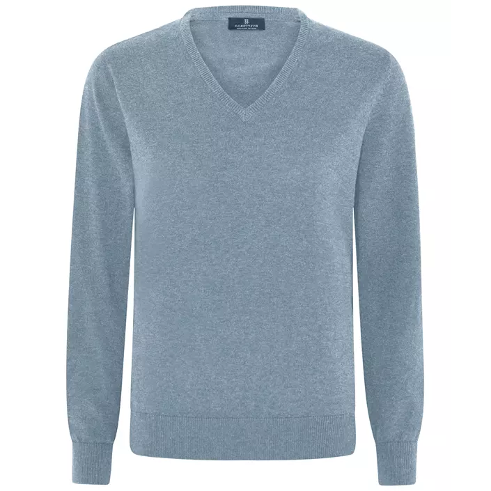 CC55 Napoli women's knitted pullover, Faded Denim, large image number 0