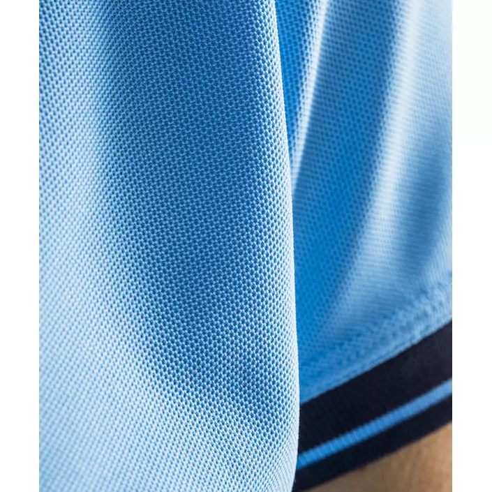 Craft Noble pique women's polo shirt, Aqua Blue, large image number 2