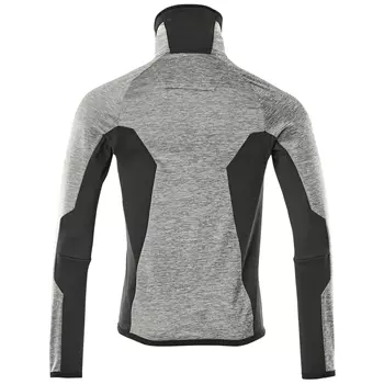 Mascot Advanced fleece sweater with zip, Grey Melange/Black