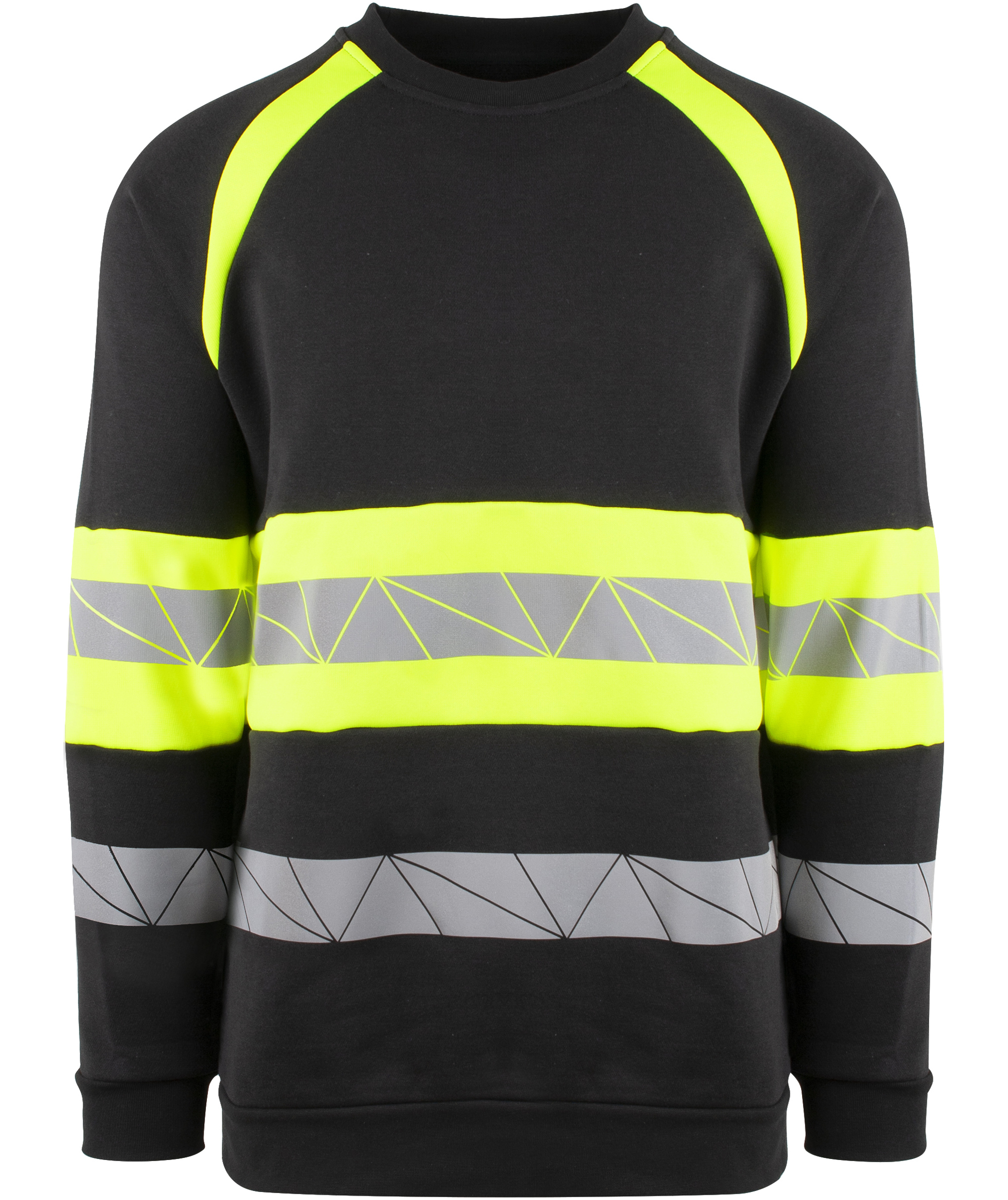 Black hi vis sweatshirt hotsell