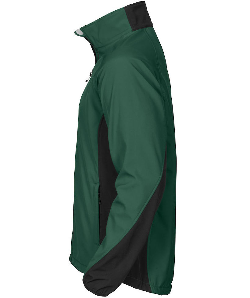 ProJob softshell jacket 2422, Forest Green, large image number 2