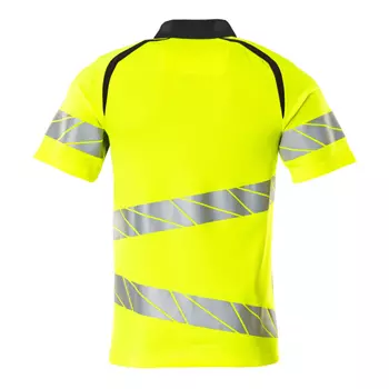 Mascot Accelerate Safe polo shirt, Hi-Vis Yellow/Dark Marine