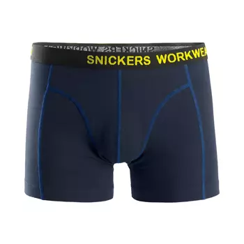 Snickers 2er-pack Boxershorts, Schwarz/Navy