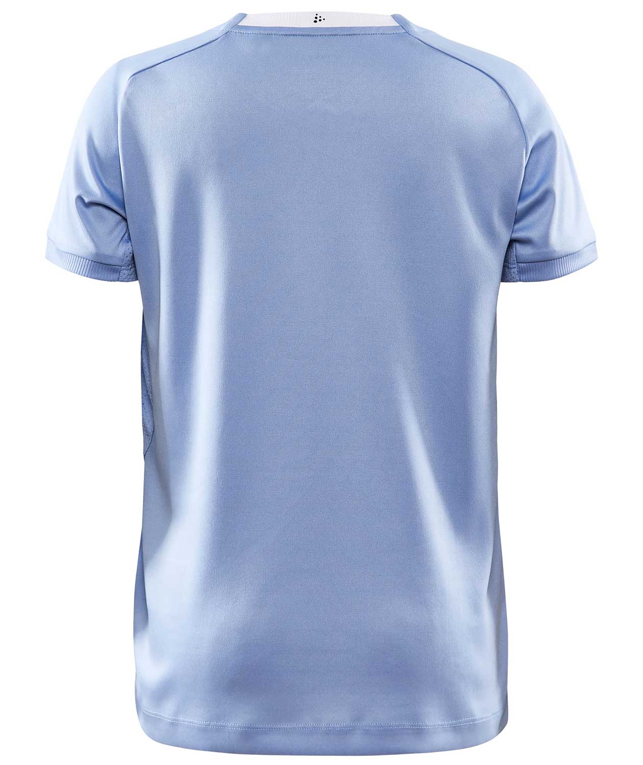 Craft Progress 2.0 Stripe Jersey T-shirt til b&oslash;rn, Hvid/Lysebl&aring;, large image number 2