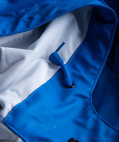 Lyngs&oslash;e PU rain coveralls, Royal Blue, large image number 3