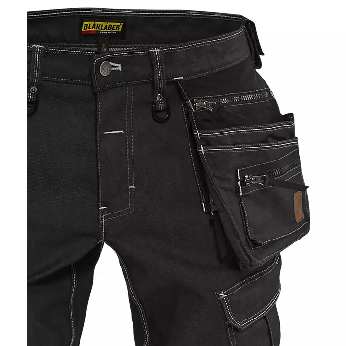 Blåkläder craftsman trousers X1900, Black, large image number 2