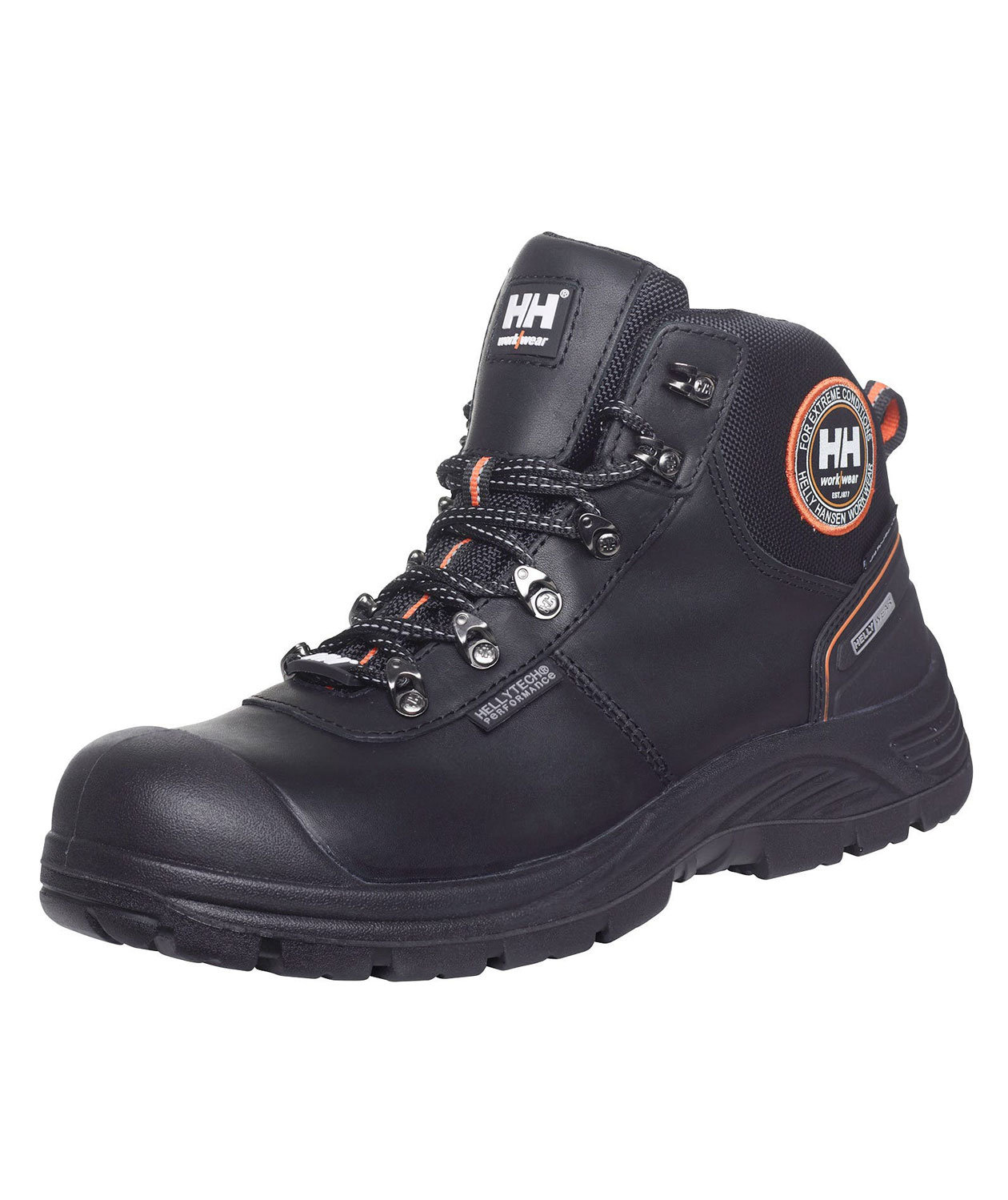 Helly Hansen Chelsea Mid safety boots S3, Black/Orange, large image number 2