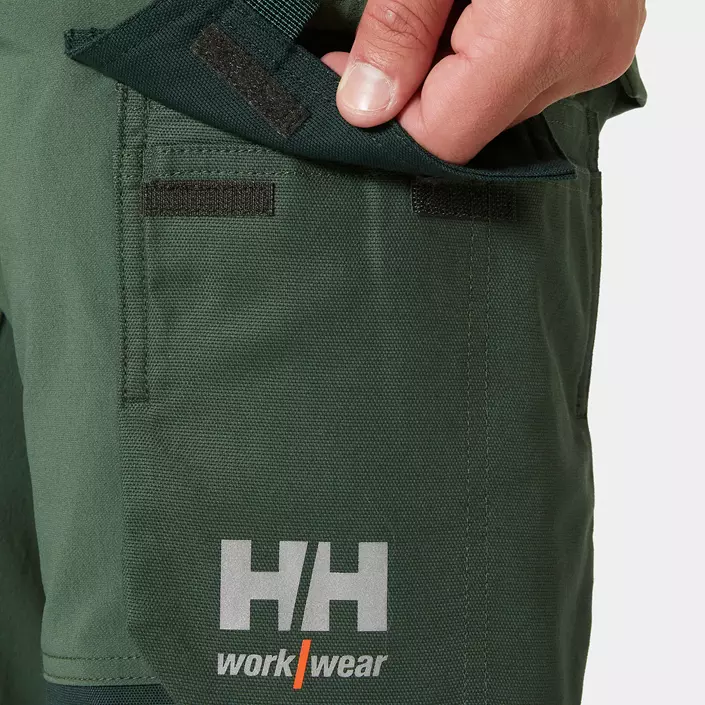 Helly Hansen Oxford 4X Connect™ arbeidsbukse full stretch, Spruce/Darkest Spruce, large image number 5