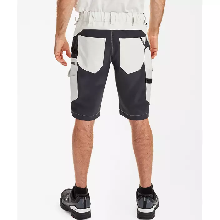 Engel Entire shorts full stretch, Bone White/Anthracite Grey, large image number 4