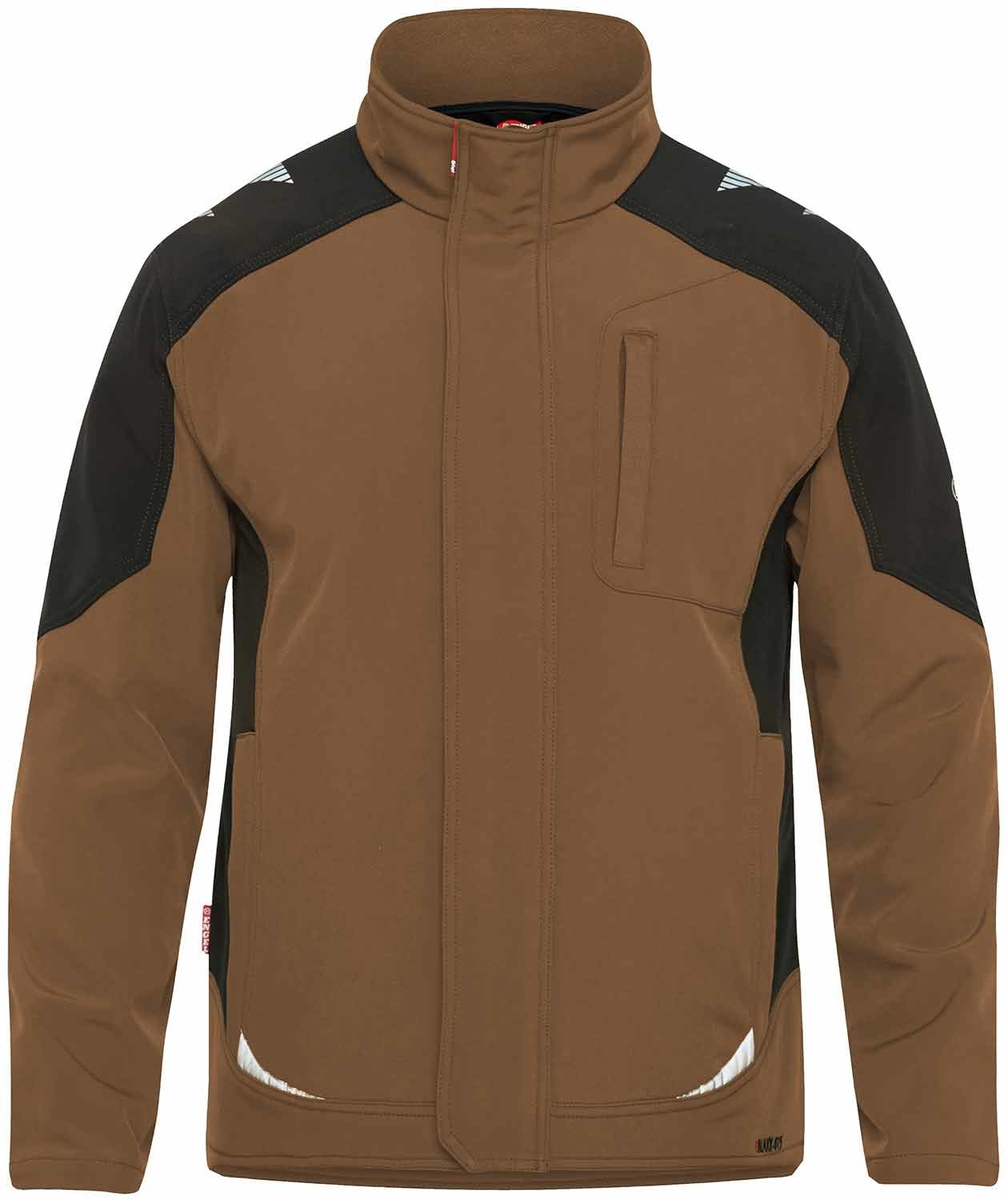 Engel Galaxy softshell jacket, Toffee Brown/Anthracite Grey, Toffee Brown/Anthracite Grey, swatch