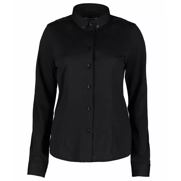 Seven Seas Modern fit women's jerseyshirt, Black, large image number 0