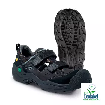 Jalas 6418 Bio safety sandals S1P, Black