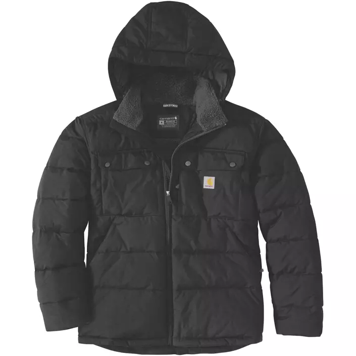 Carhartt Montana vatteret jakke, Black, large image number 0