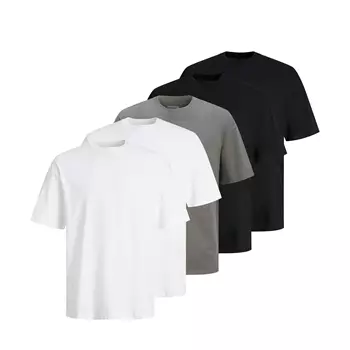 Jack & Jones JJHUGO 5-pak T-shirt
