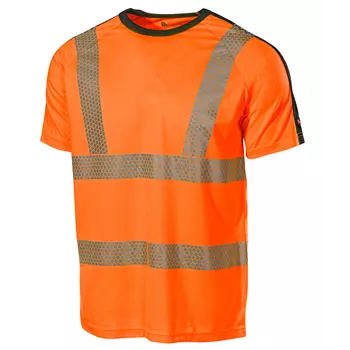 L.Brador 6120P Arbejds T-shirt, Hi-vis Orange