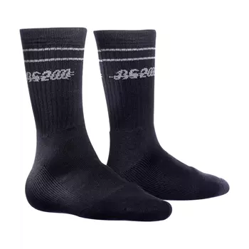Bjerregaard Vejle terry cloth socks, Black