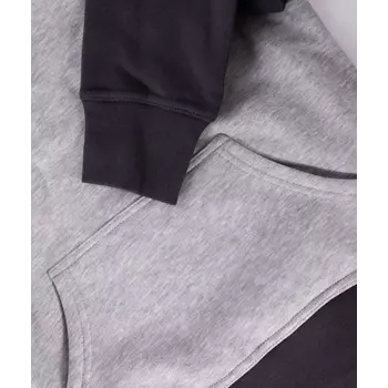 Tee Jays Two-Tone hoodie dam, Heather/Dark Grey