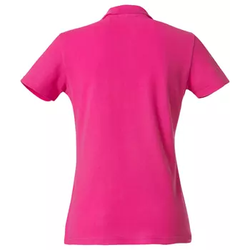 Clique Basic dame polo t-shirt, Bright Cerise