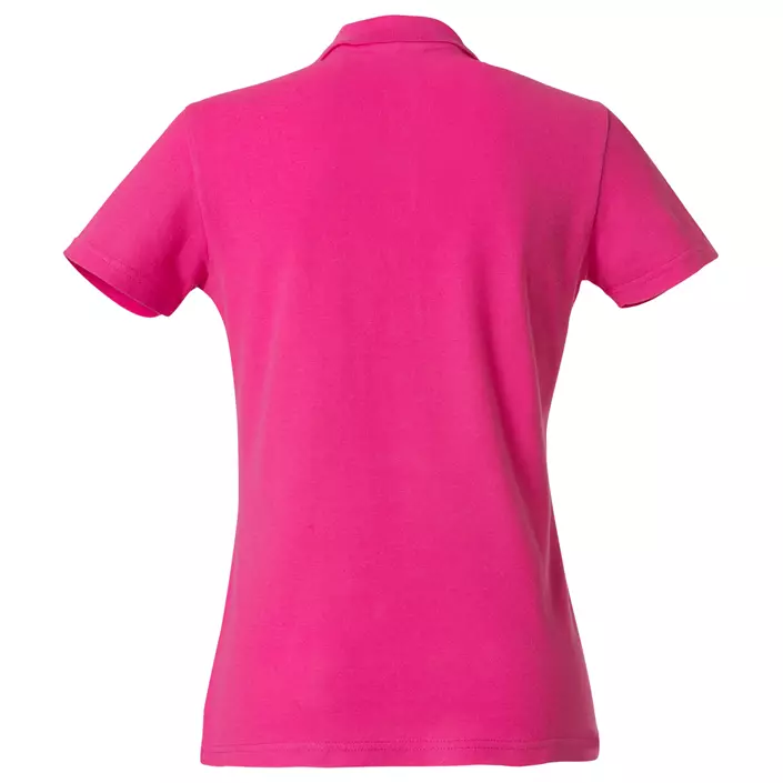 Clique Basic Damen Poloshirt, Bright Cerise, large image number 1