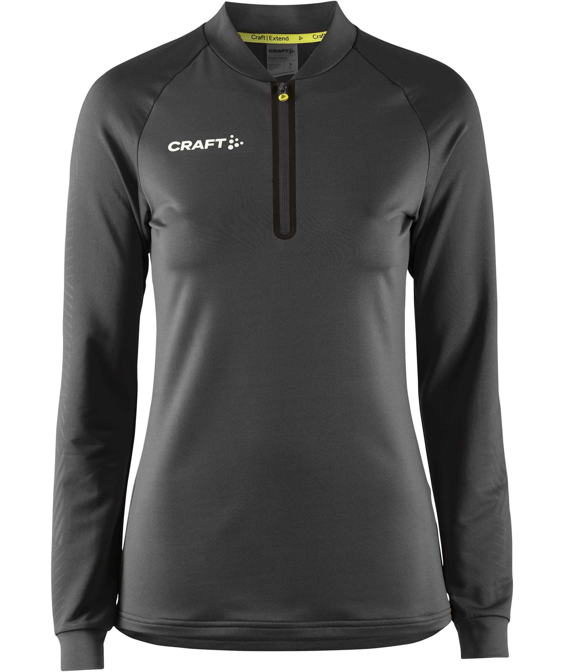Craft Extend halfzip dame tr&aelig;ningstr&oslash;je, Asphalt, Asphalt, swatch