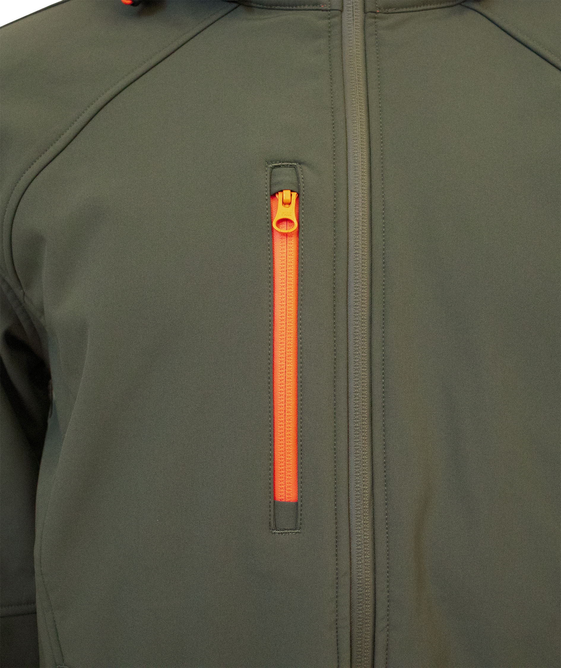 Ocean Outdoor softshelljakke, Olive, large image number 2