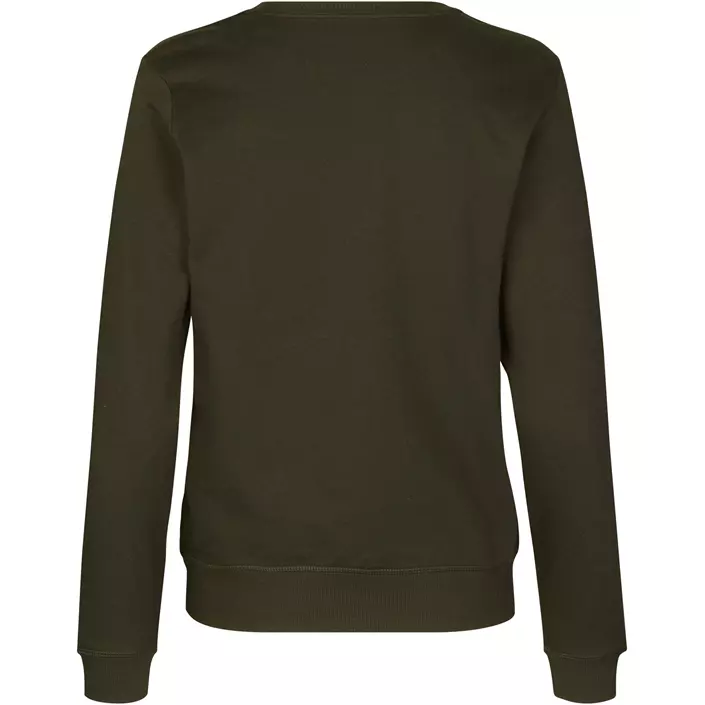 ID økologisk dame sweatshirt, Olivengrøn, large image number 1