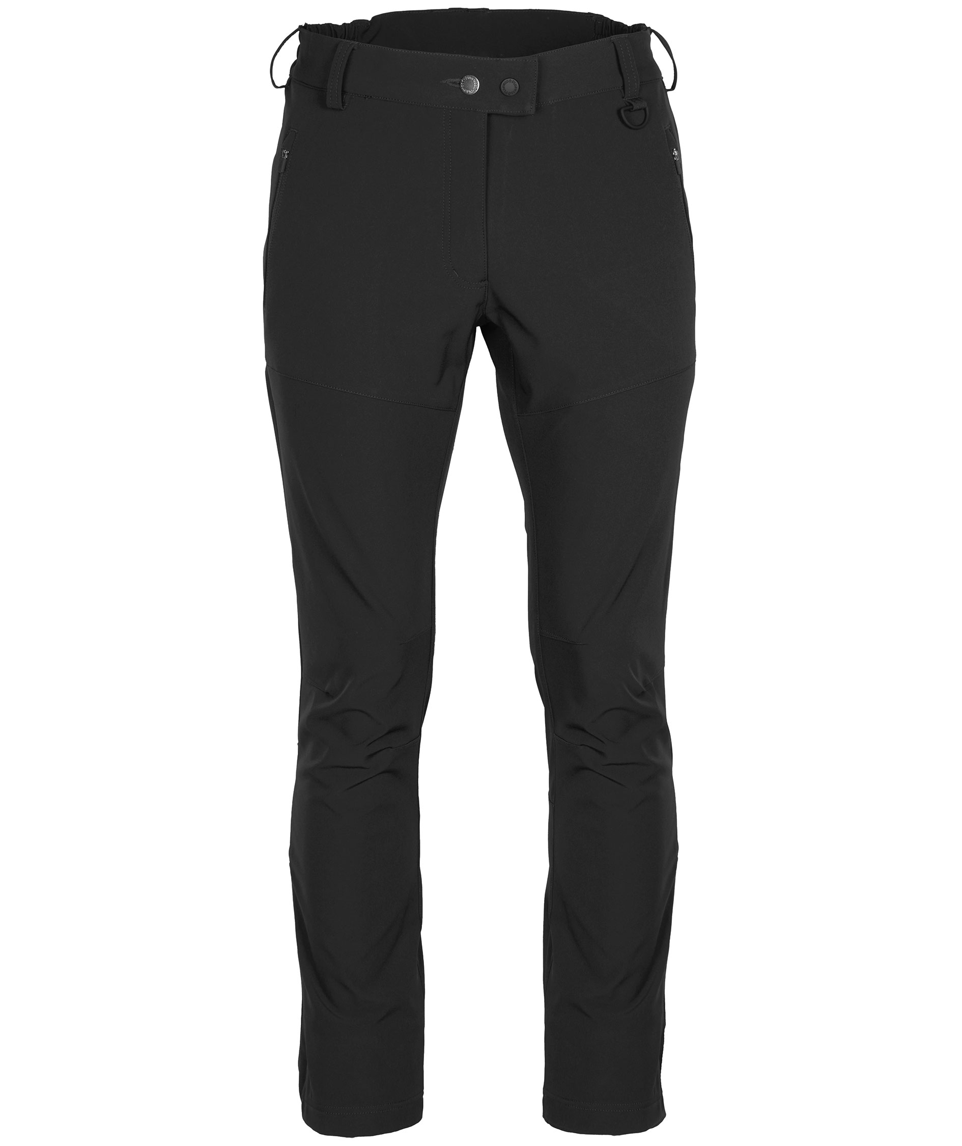 Pinewood Wilda Stretch dame skalbukser, Sort, Sort, swatch