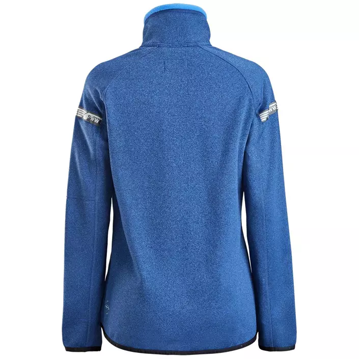 Snickers AllroundWork women's fleece jacket 8017, Blue, large image number 1
