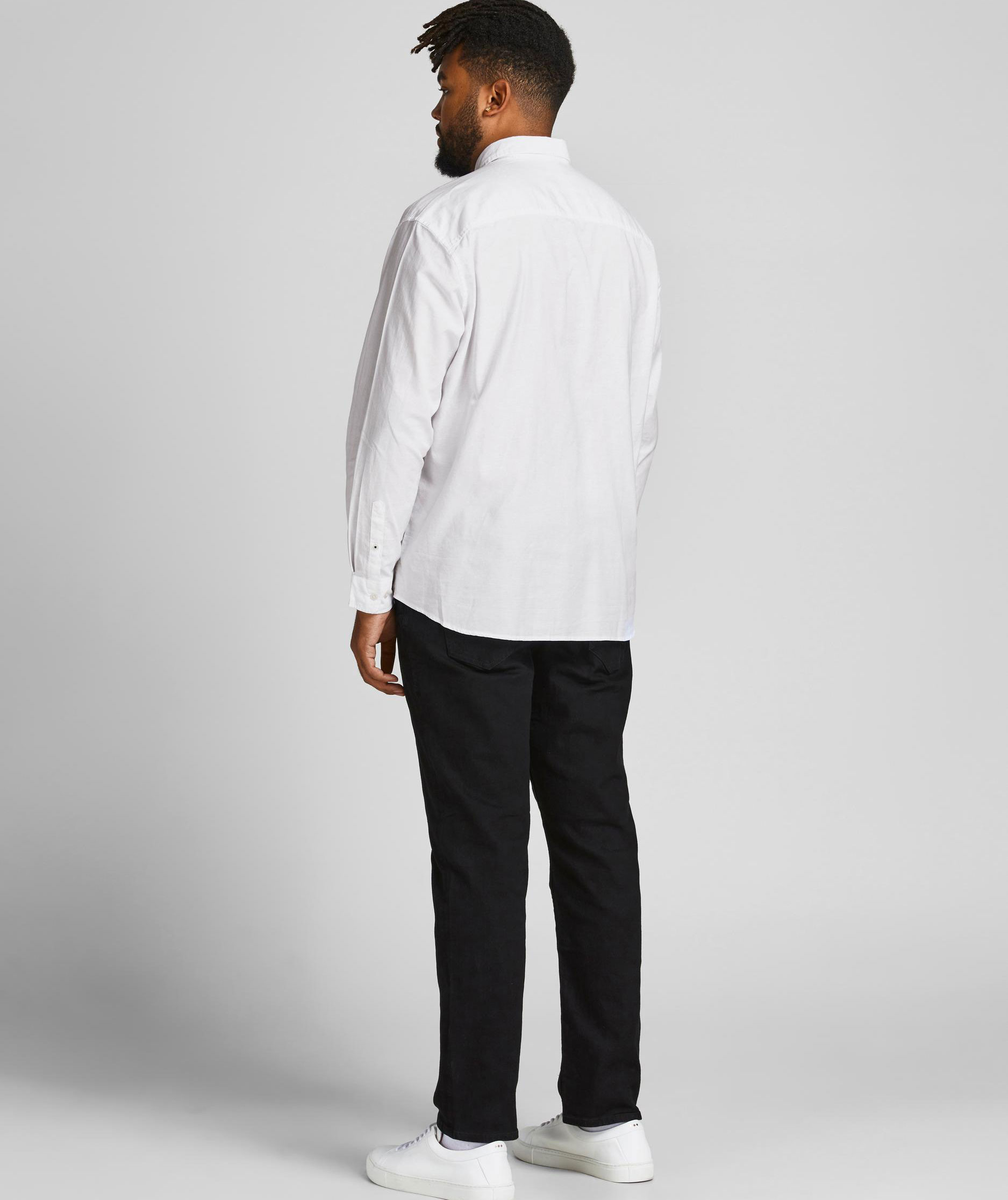 Jack & Jones JJEOXFORD Plus Size Regular Fit shirt, White, large image number 2