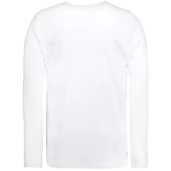 ID Identity Interlock långärmad T-shirt, Vit, large image number 2