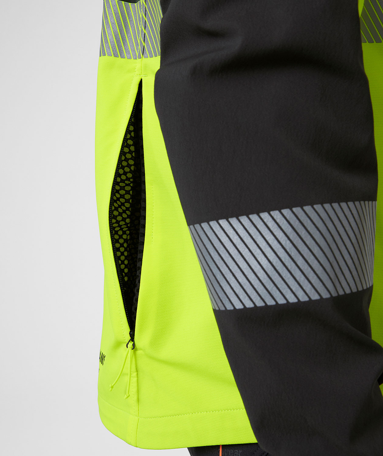 Helly Hansen ICU BRZ work jacket full stretch, Hi-vis yellow/Ebony, large image number 5