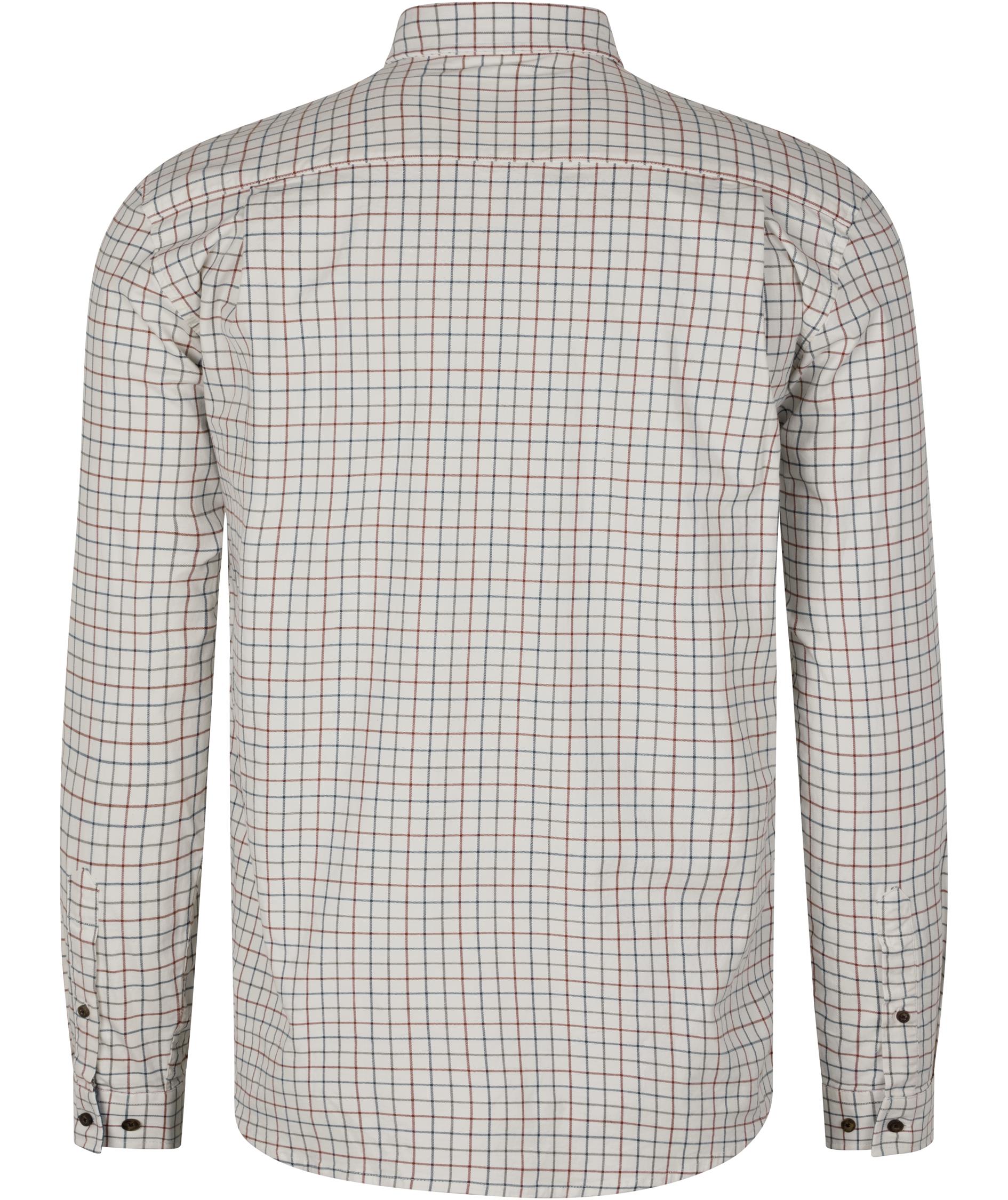Seeland Oxford Shooting shirt, Grape leaf/Terracotta check, large image number 2