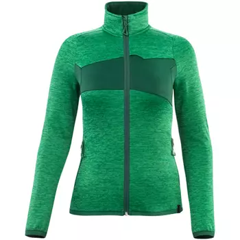Mascot Accelerate women's fleece cardigan, Grass green/green