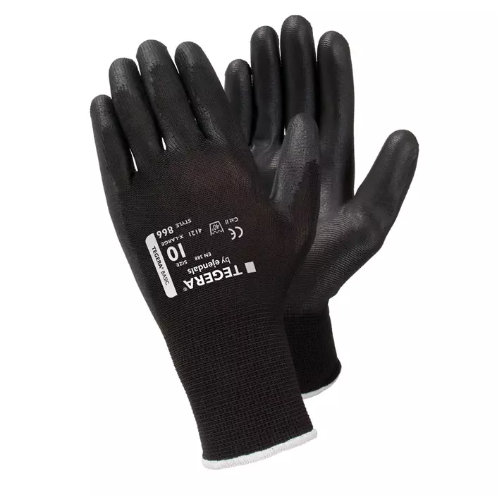 Tegera 866 6-pack work gloves, Black, large image number 0