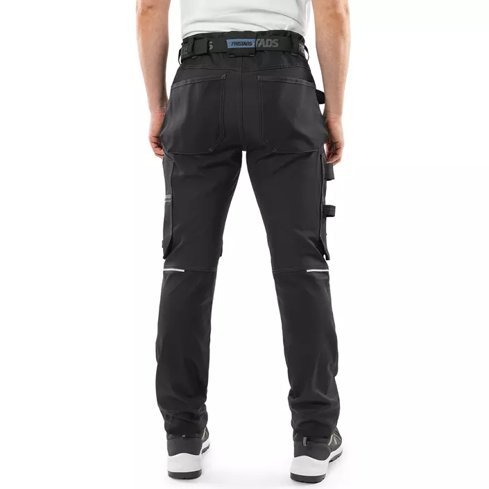 Fristads Green arbejdsbukser 2905 GWM, Sort, large image number 4