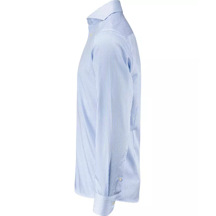 J. Harvest & Frost Twill Yellow Bow 50 regular fit skjorte, Sky Blue/Stripe, large image number 2